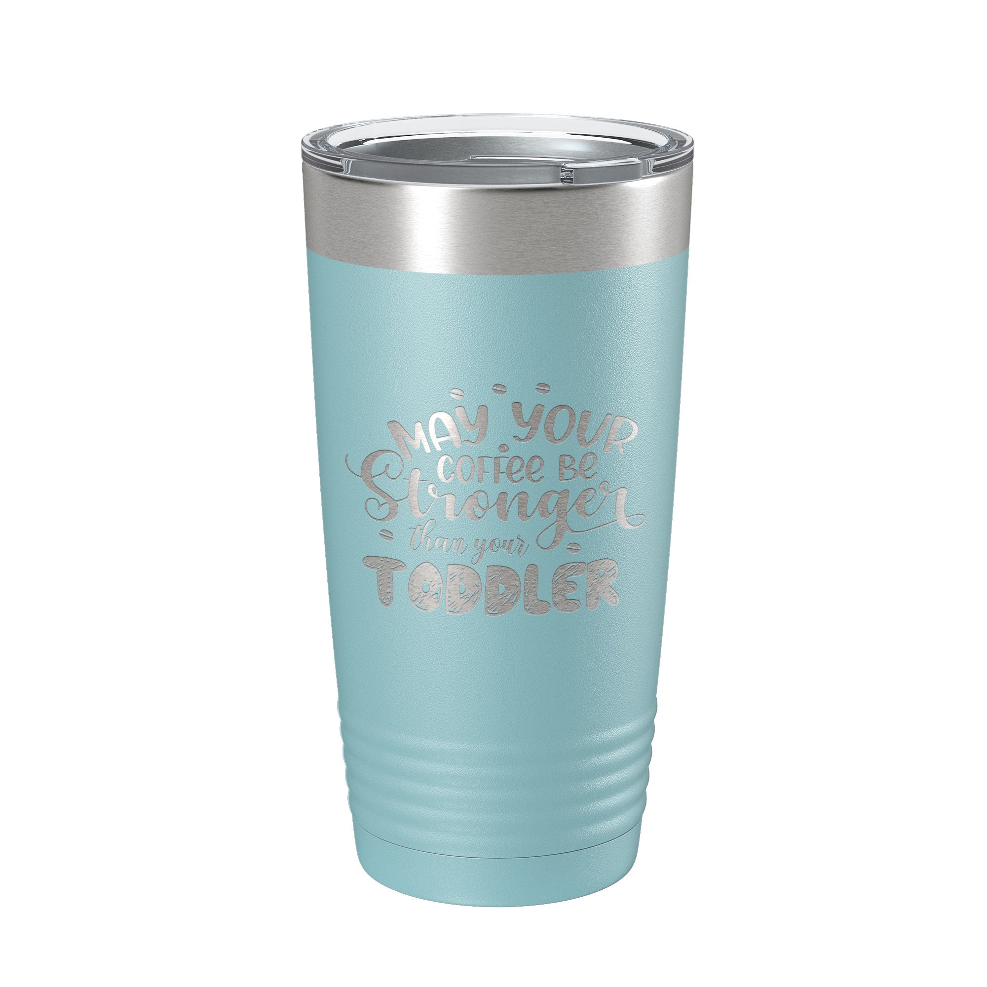 Empowered Mom Travel Mug featuring a strong mother's theme