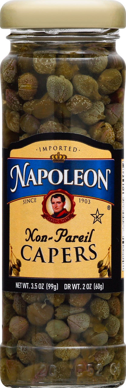 Napoleon Nonpareil Capers Jars (12x3.5Oz)