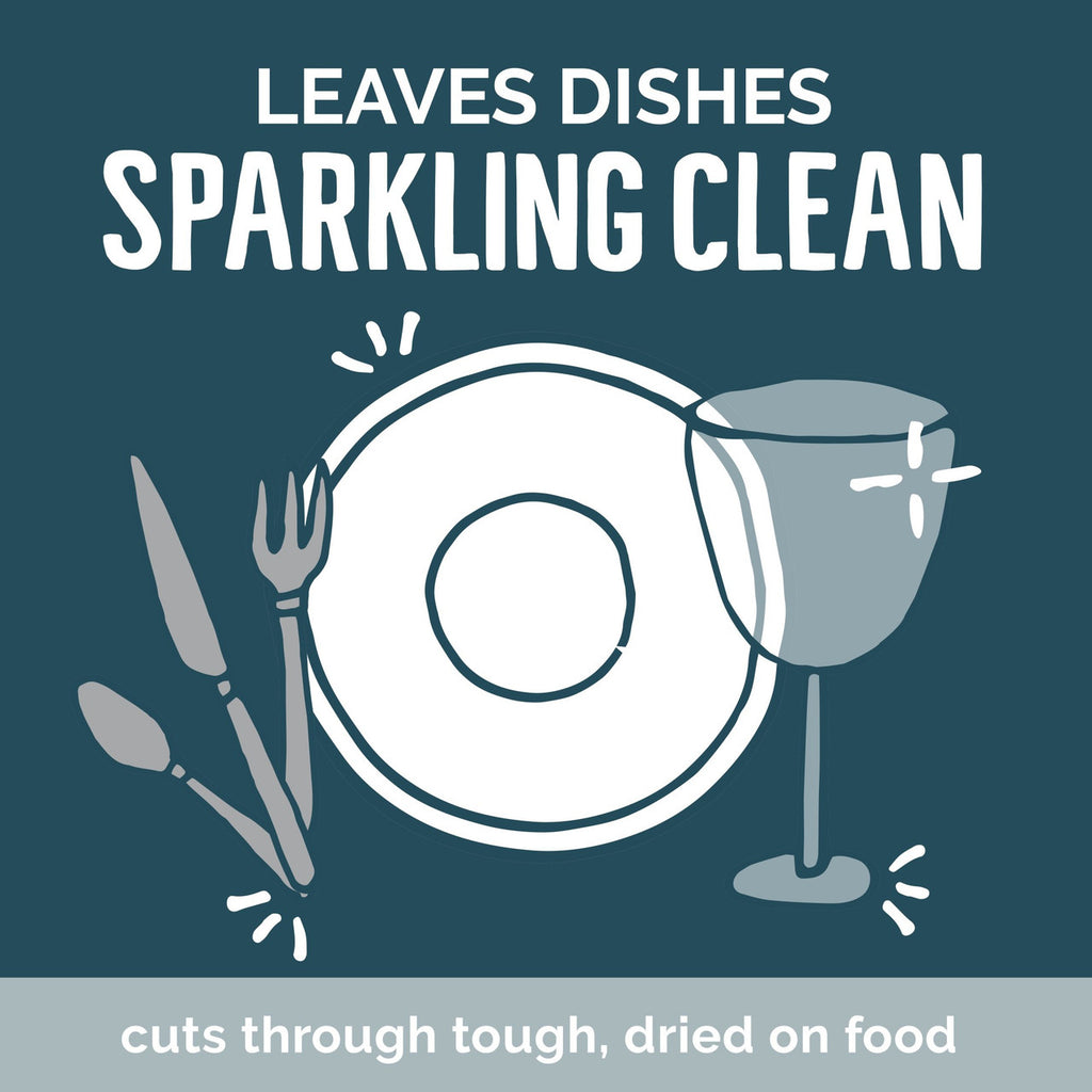 7 GEN Auto Dish Gel being poured into a dishwashing sink