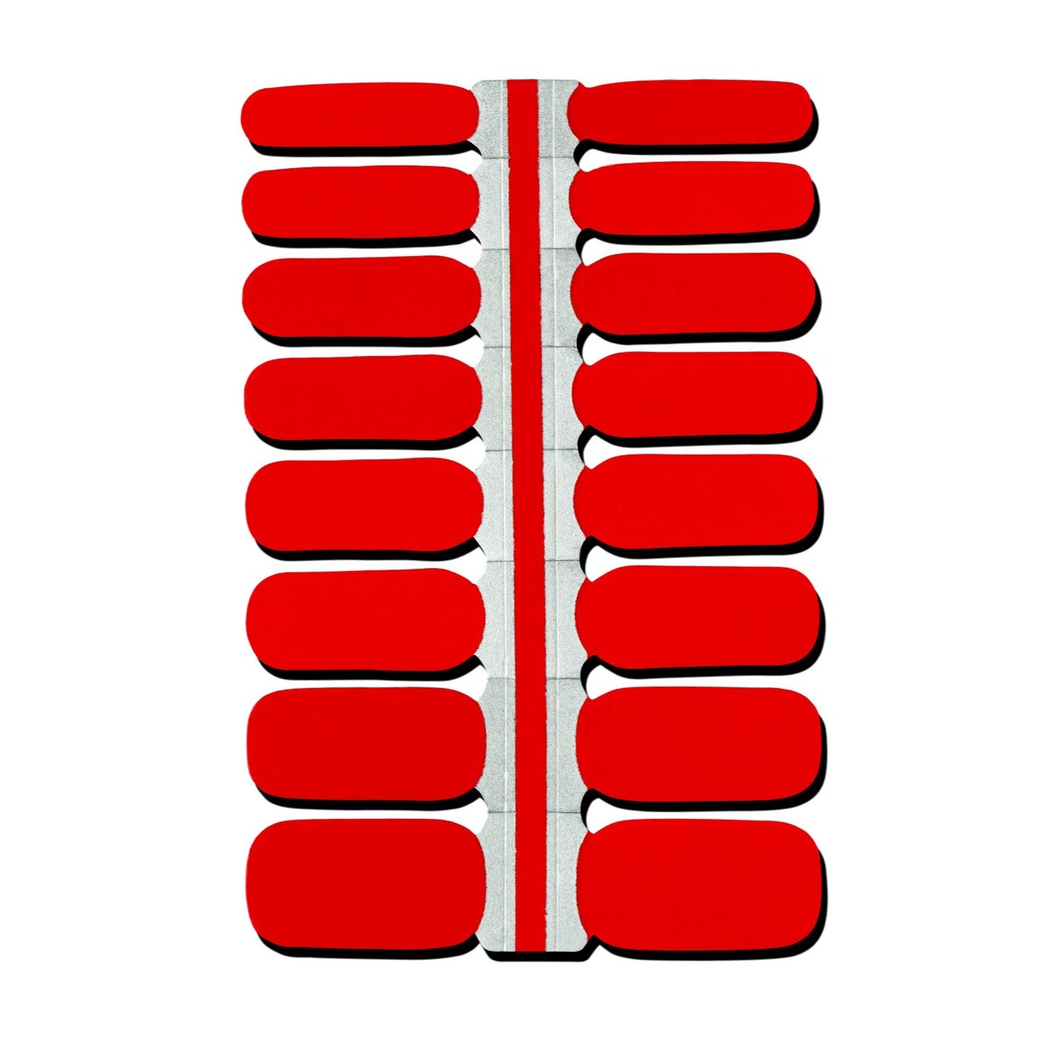 Classic Red Nail Polish Wraps