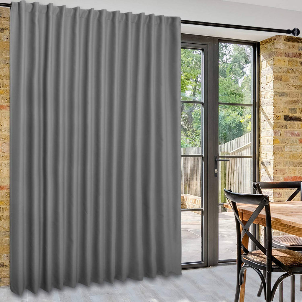 DWCN 1 Panel Wide Width Blackout Curtain, Room Divider Curtains