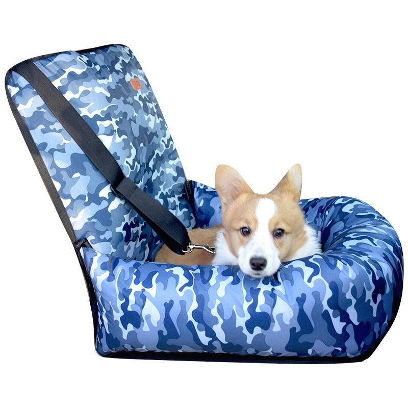 Close-up of Ultimate Cozy Pet Travel Car Seat detailing and quality
