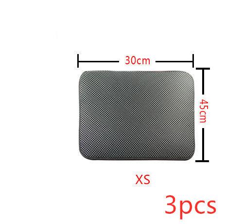 Ultimate Clean Paws Cat Litter Mat with easy cleaning demonstration