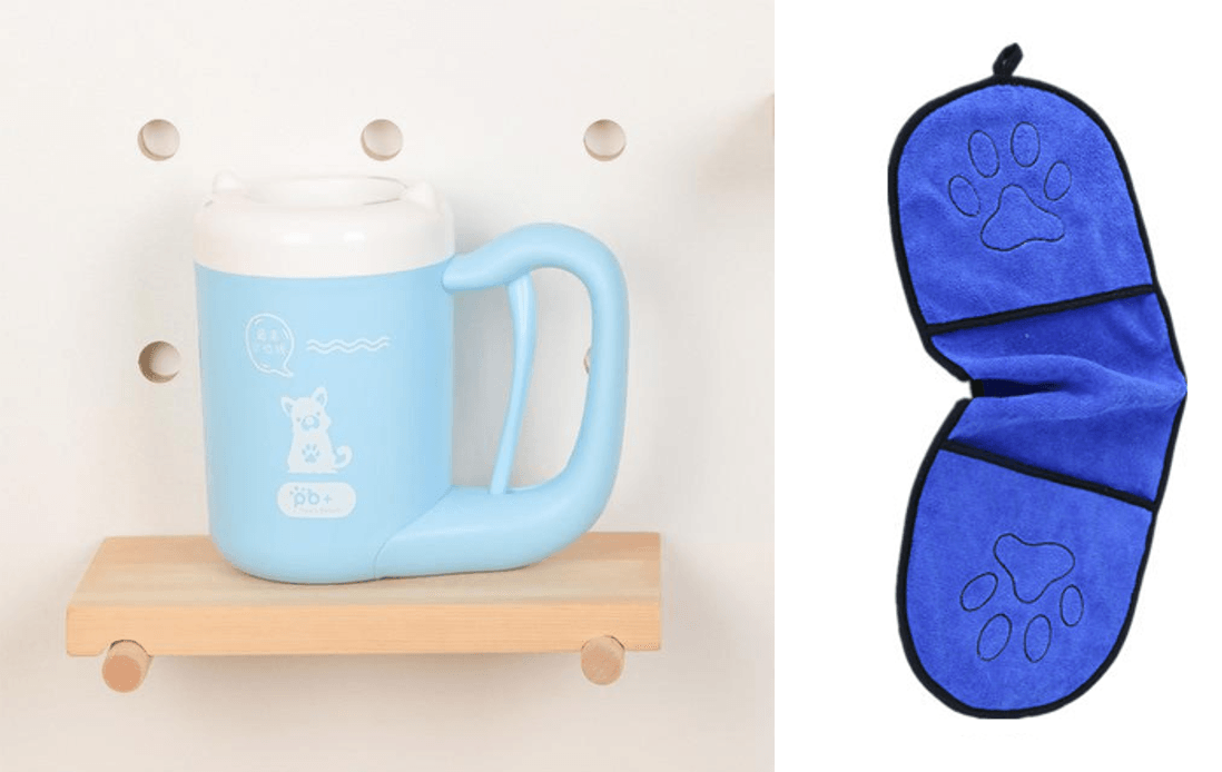 PawPerfect CleanPup on a kitchen counter by Dog Hugs Cat