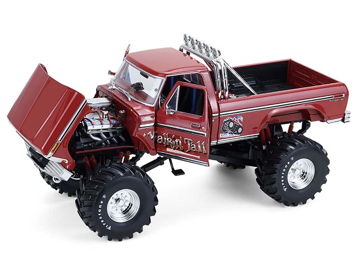 Front view of 1979 Ford F-250 Monster Truck Diecast Model by Greenlight