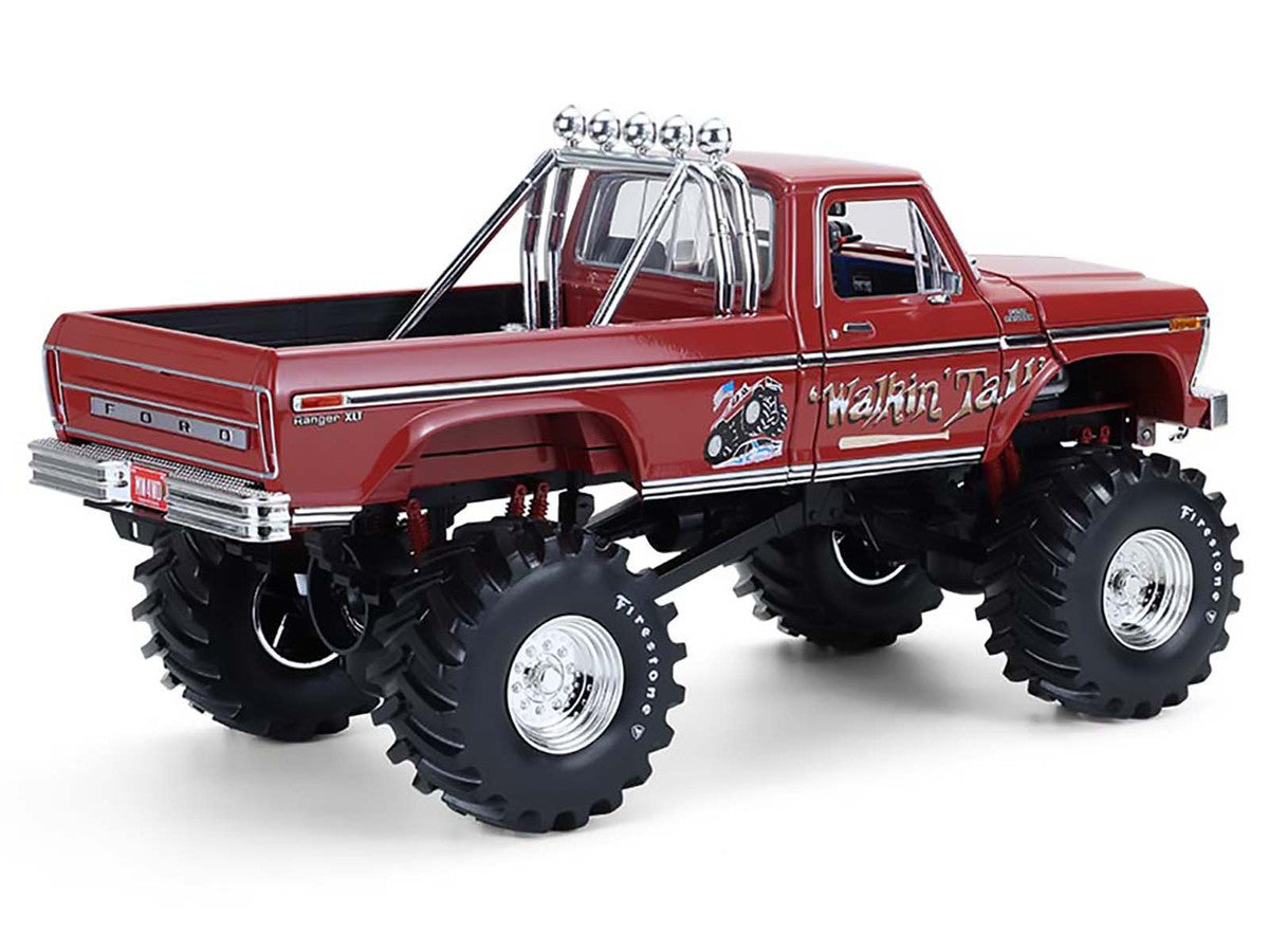 Opening hood feature of 1979 Ford F-250 Monster Truck Diecast Model