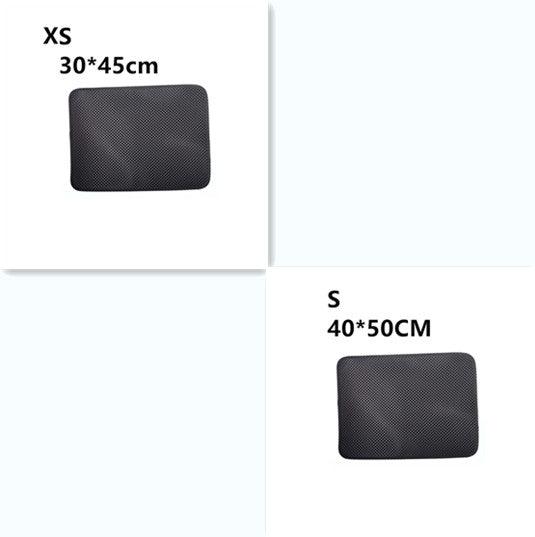 Durable material of Ultimate Clean Paws Cat Litter Mat in detail