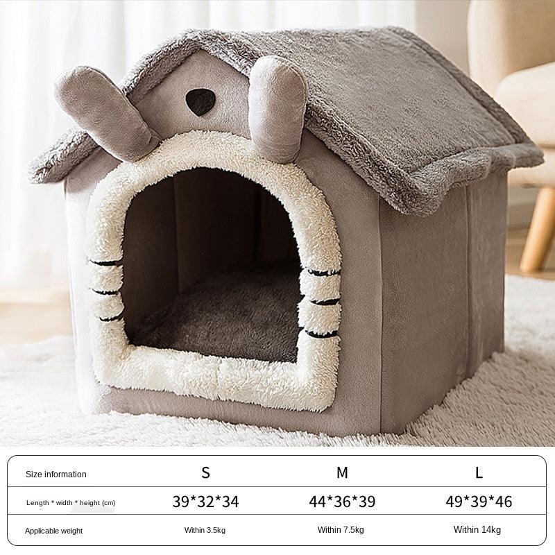 Cozy Haven Pet Bed designed for relaxation of small dogs and cats