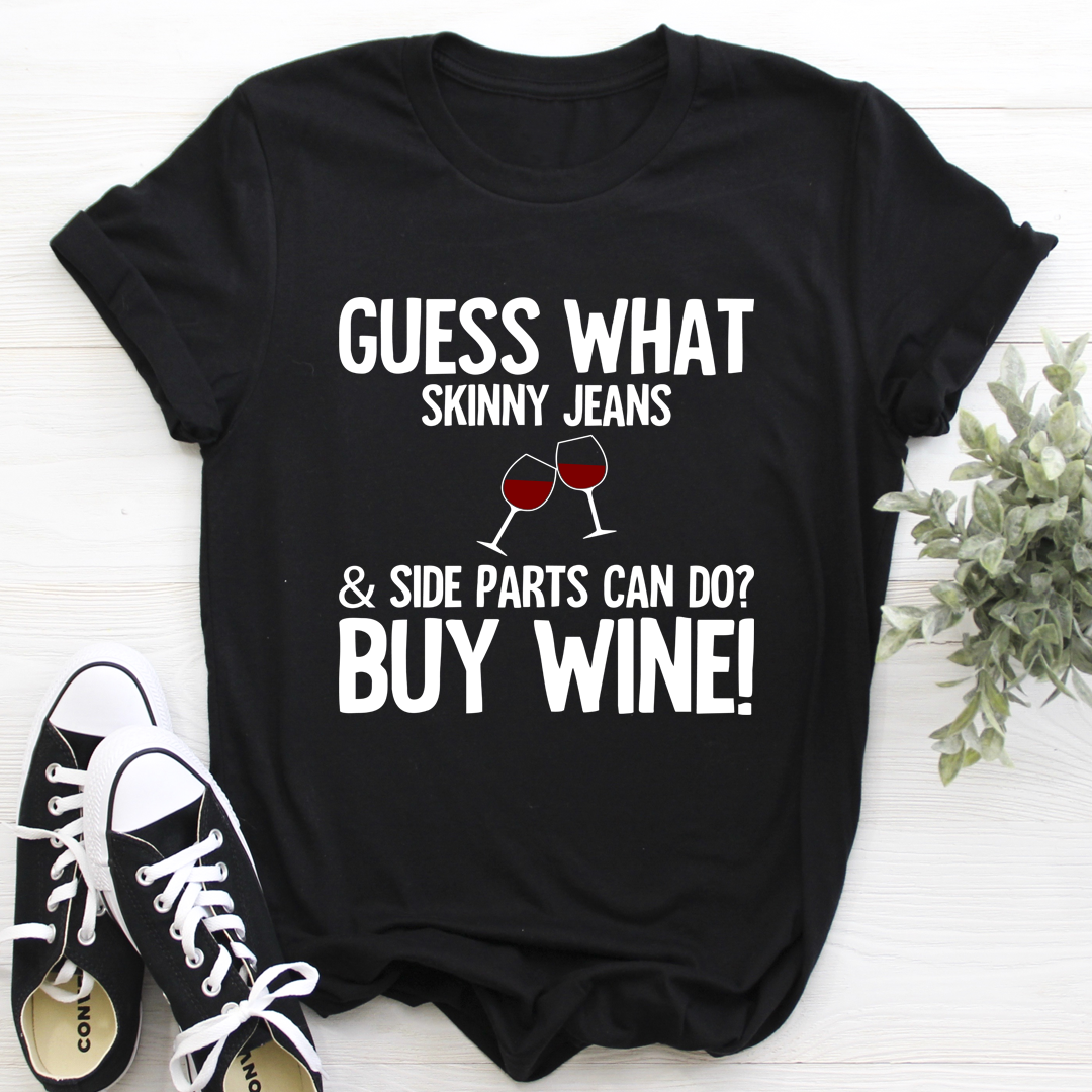 Skinny Jeans & Side Parts T-Shirt