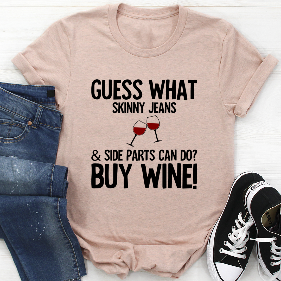 Skinny Jeans & Side Parts T-Shirt