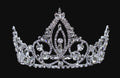 #16450 - Pageant Prime Tiara with Combs - 4"