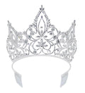 #16451 - Pageant Prime Tiara with Combs - 6"