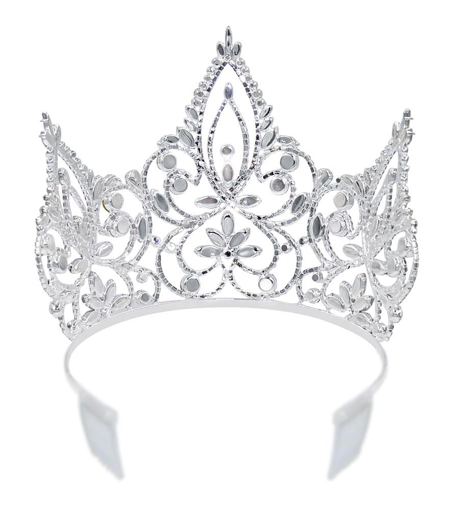 #16451 - Pageant Prime Tiara with Combs - 6"