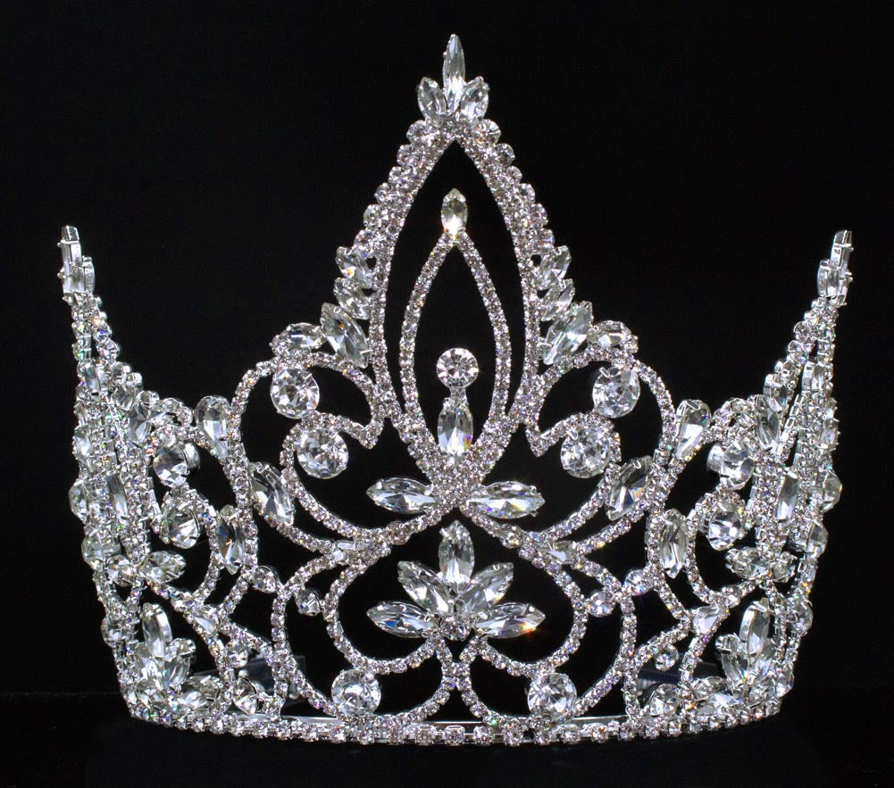 #16451 - Pageant Prime Tiara with Combs - 6"