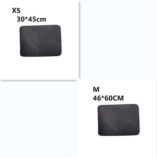 Ultimate Clean Paws Cat Litter Mat in a vibrant room