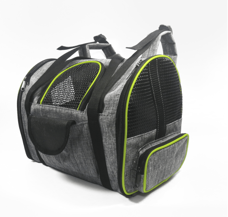 Side view showcasing the spacious interior of Pet Voyage Travel Bag