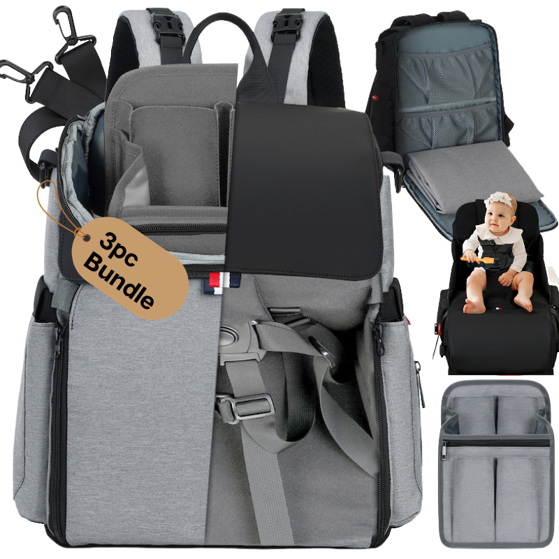 GillyGro Classic Backpack Bundle – The Ultimate Backpack for Parents