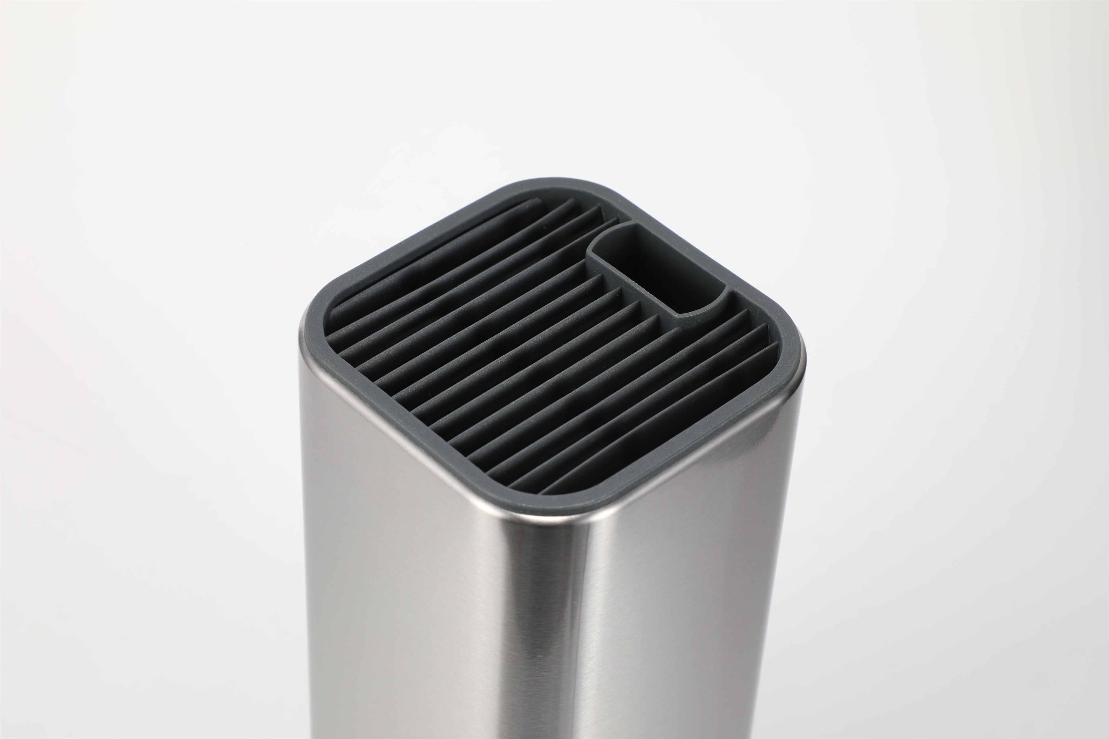 Universal Knife Block Holder, Silver