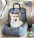Side view showcasing the plush padded interior of Ultimate 2-in-1 Pet Travel Bed
