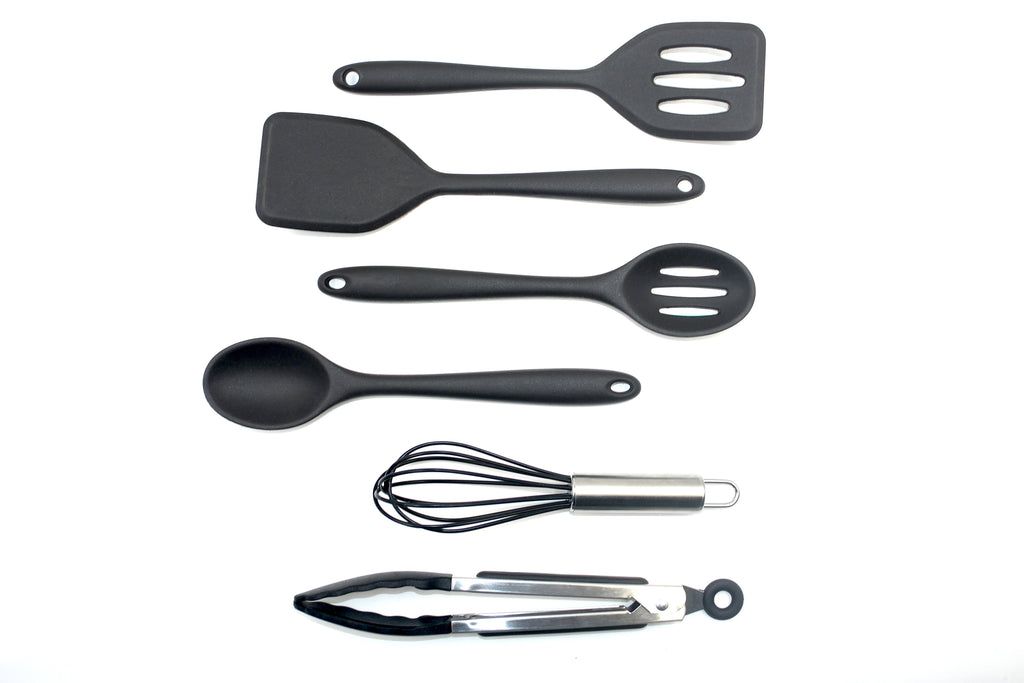 6-Piece Mini Silicone Kitchen Tool Set.