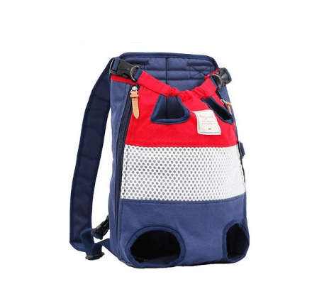Back view of Ultimate Hands-Free Pet Carrier Backpack being worn