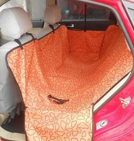 Close-up of the water-resistant fabric of PetSafe Car Hammock Seat Cover