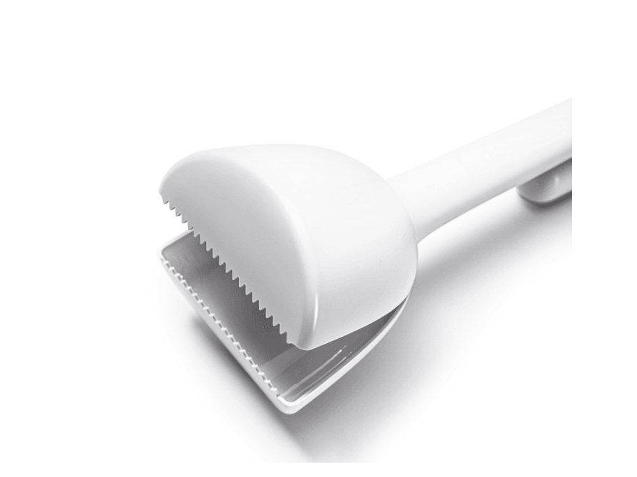 Close-up of Pet Poo Picker-Upper's durable ABS material by Dog Hugs Cat