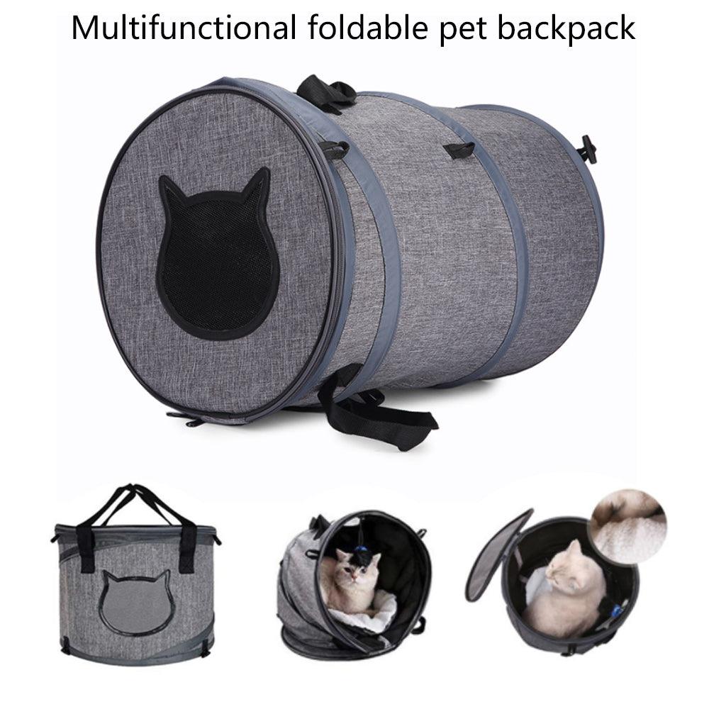 Ultimate Foldable Pet Carrier in stylish design by Dog Hugs Cat
