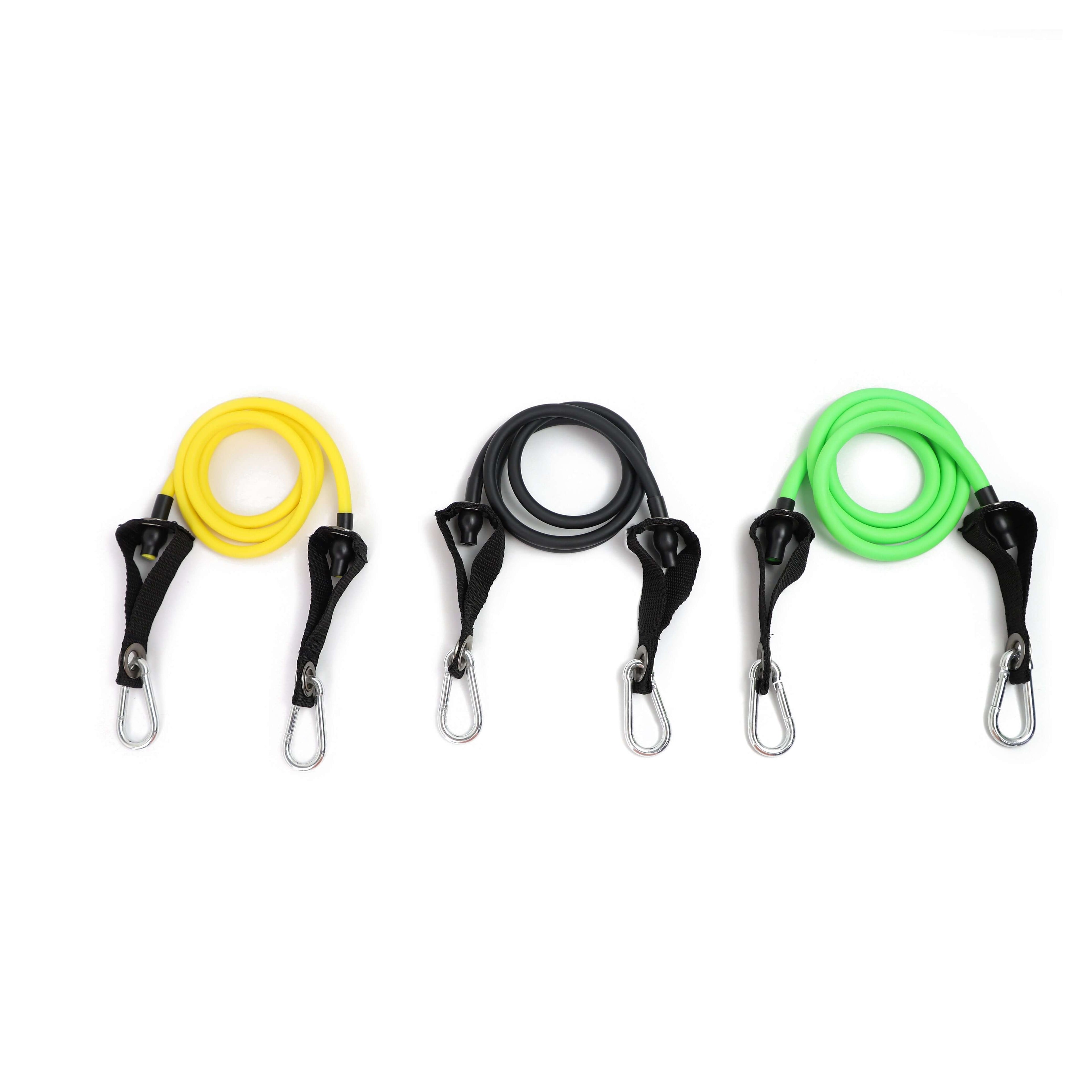 Side view showcasing Maji Sports Resistance Training Tubes in action