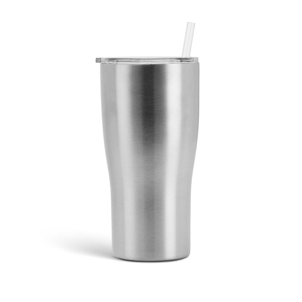 Side view showcasing the sleek design of MakerFlo 20oz Curve Tumbler