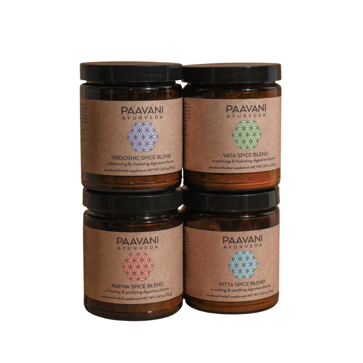 Spice Blend Stack | Dosha-Specific Digestive Churna Collection