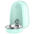 Side view of SmartPaws 2L Automatic Pet Feeder in modern kitchen