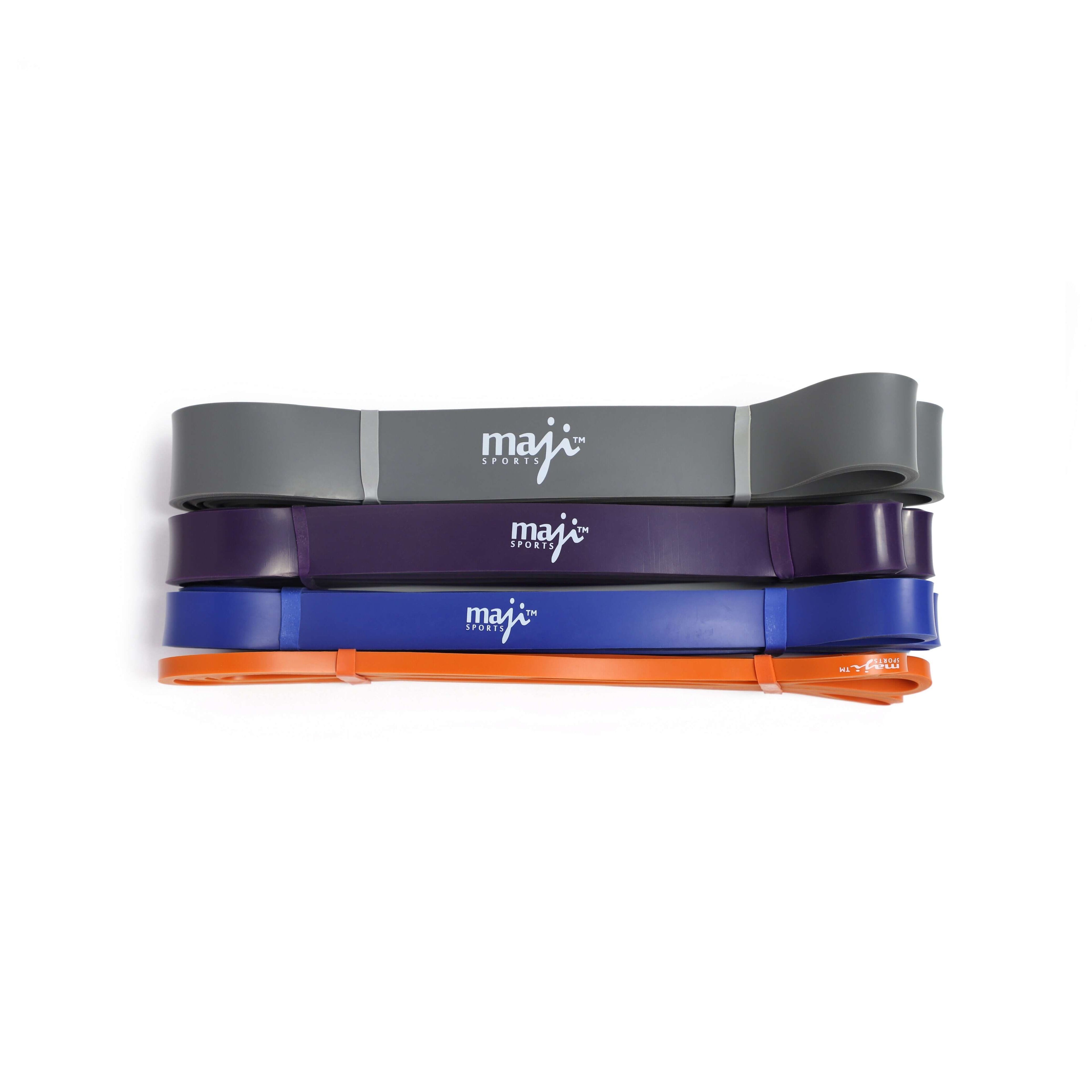 Maji Sports Super Bands in action during a home workout