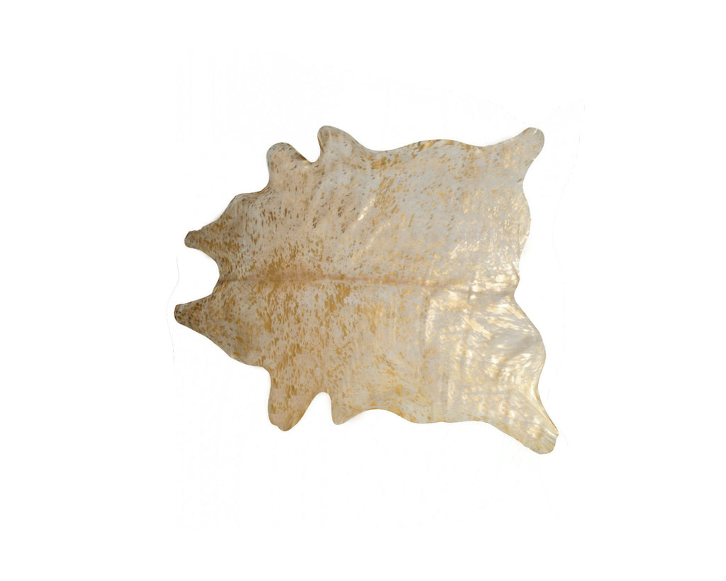 5' X 7' Natural Cowhide Area Rug