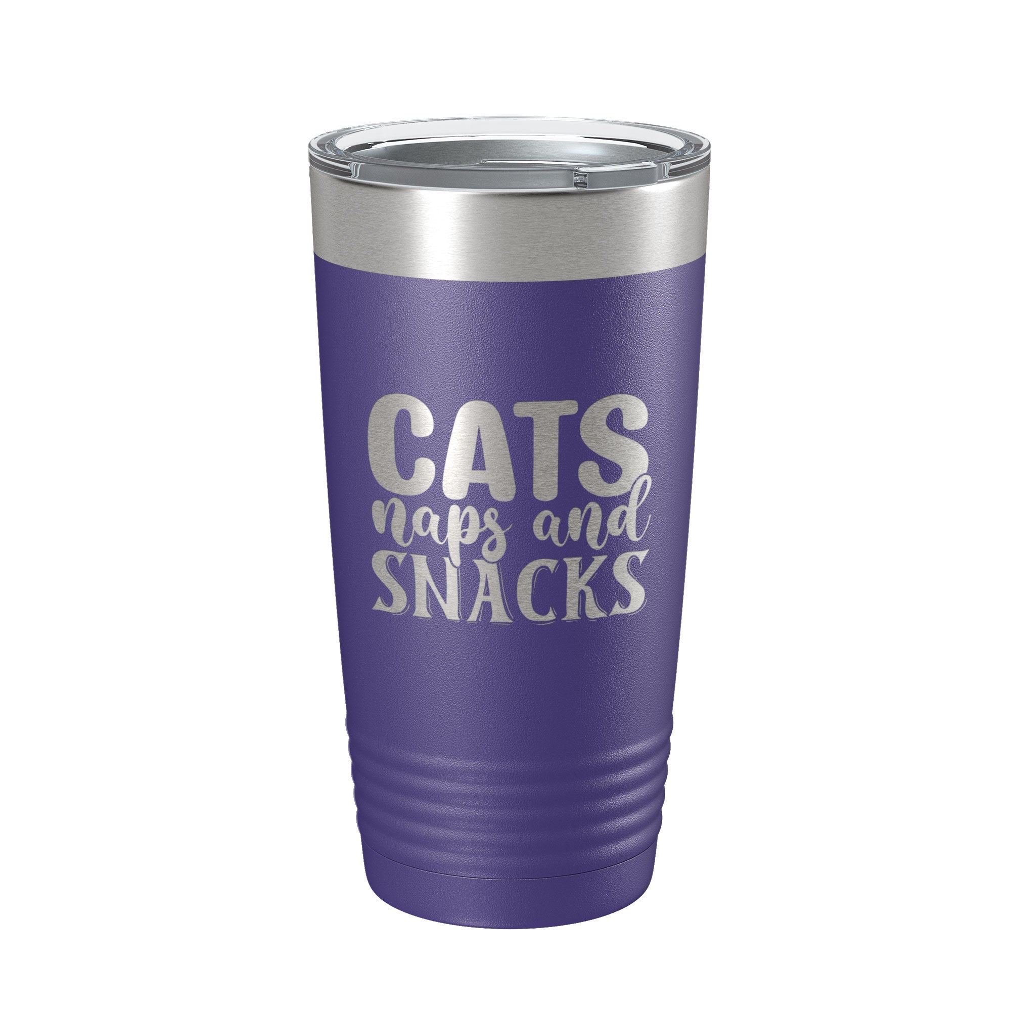 Hilarious Cat Lover Insulated Travel Mug in an office