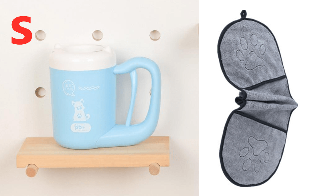 PawPerfect CleanPup alongside pet grooming tools by Dog Hugs Cat