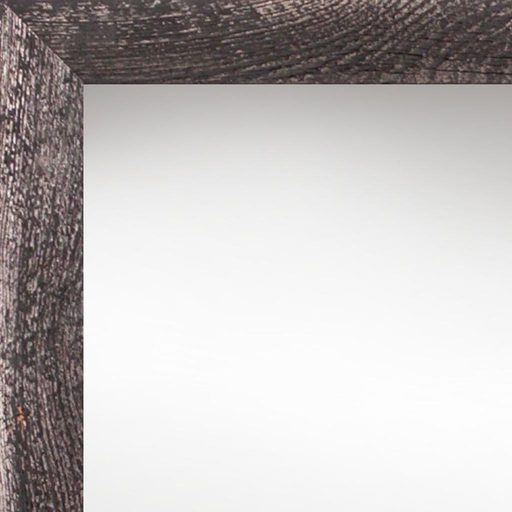 Versatile 24" x 36" Frame in black solid wood, suitable for any decor