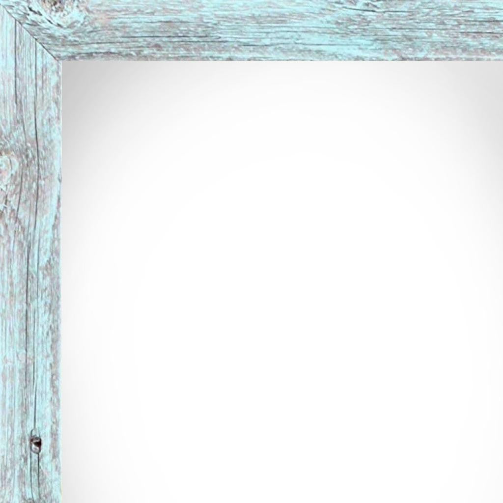 Close-up of the vibrant blue finish on 22" x 28" Picture Frame