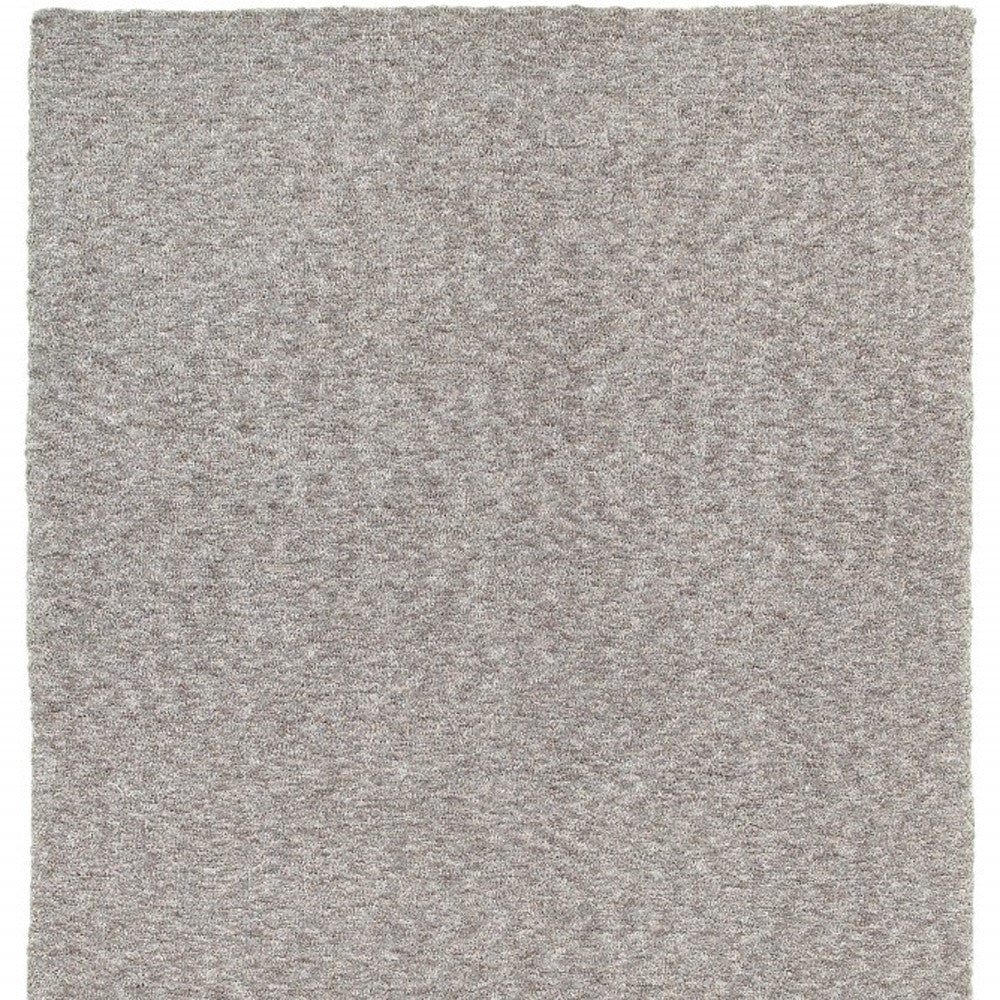 10' X 13' Modern Shaggy Soft Gray Indoor Area Rug