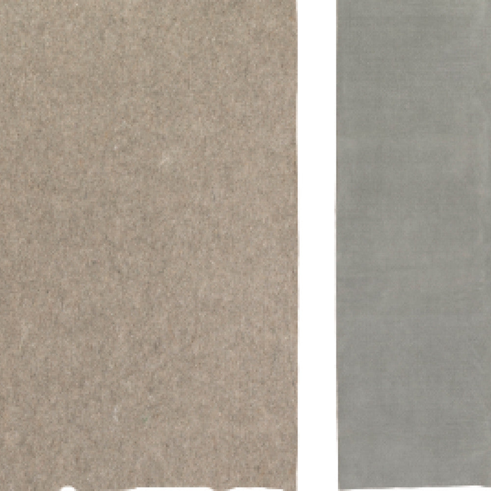 Reversible design of Ultimate Comfort 12' x 15' Rug Pad by Homeroots