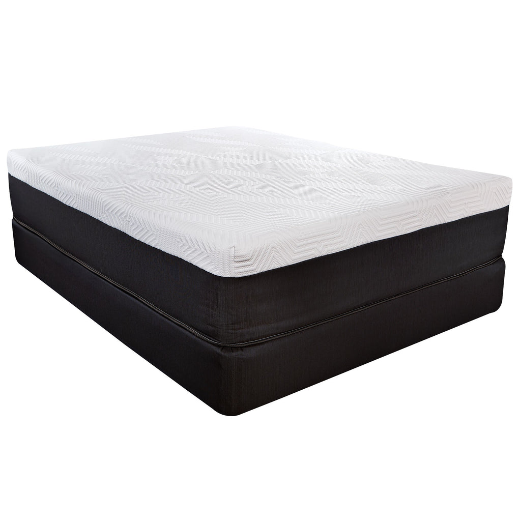 Image showing the edge support of the 14-Inch Hybrid Mattress by Homeroots
