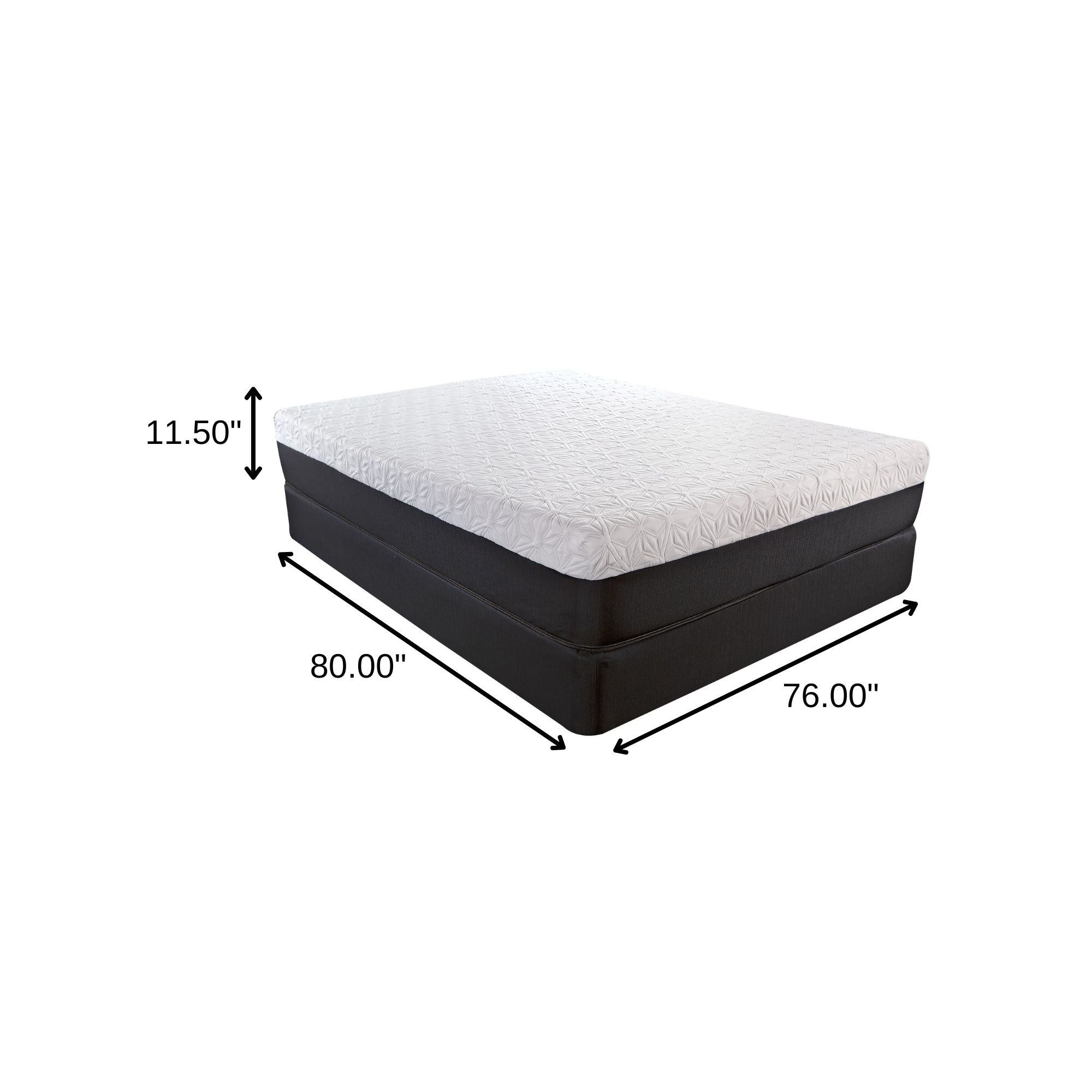 Lifestyle image featuring 12-Inch Copper Infused Gel Memory Foam Mattress