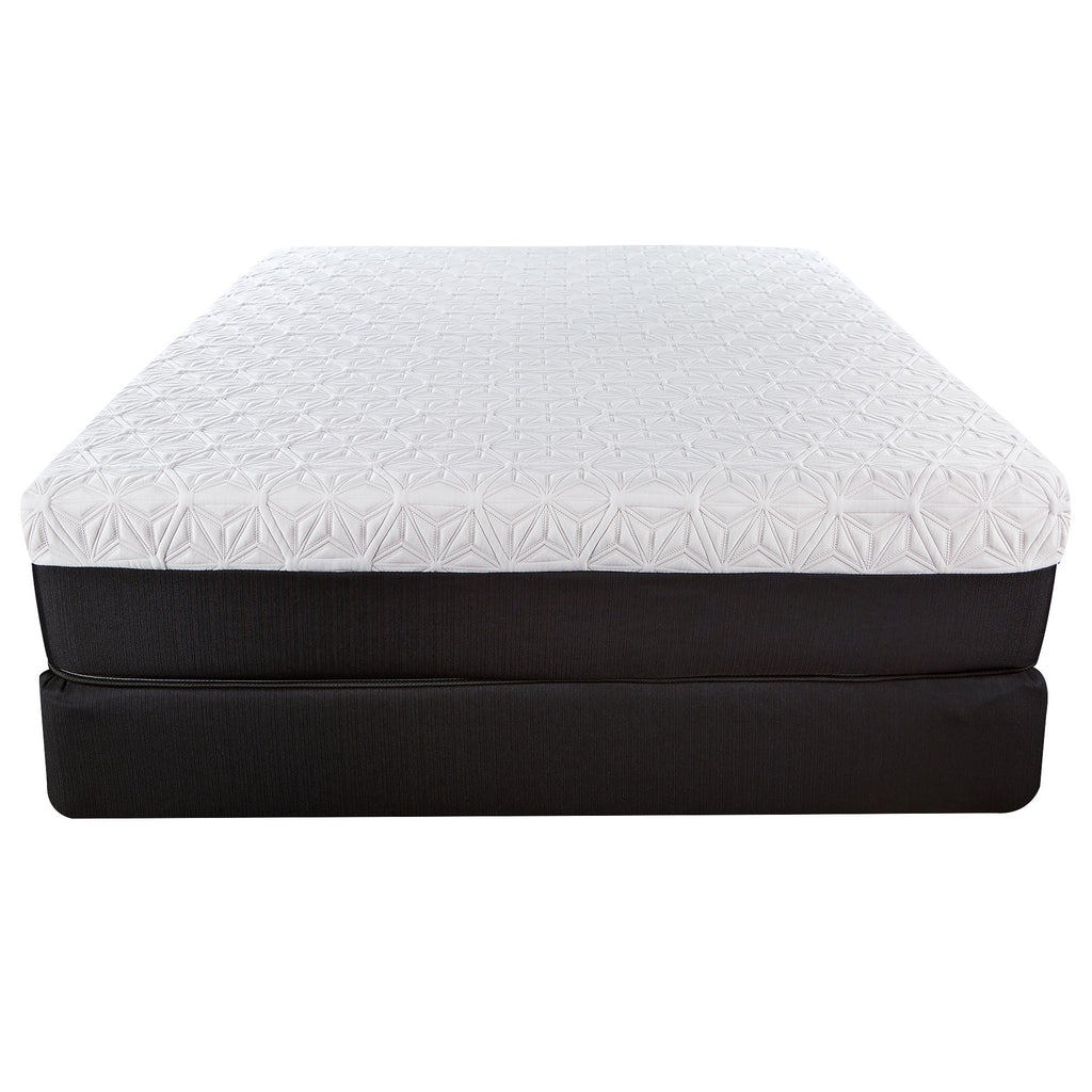 12-Inch Copper Infused Gel Memory Foam Mattress in a modern bedroom