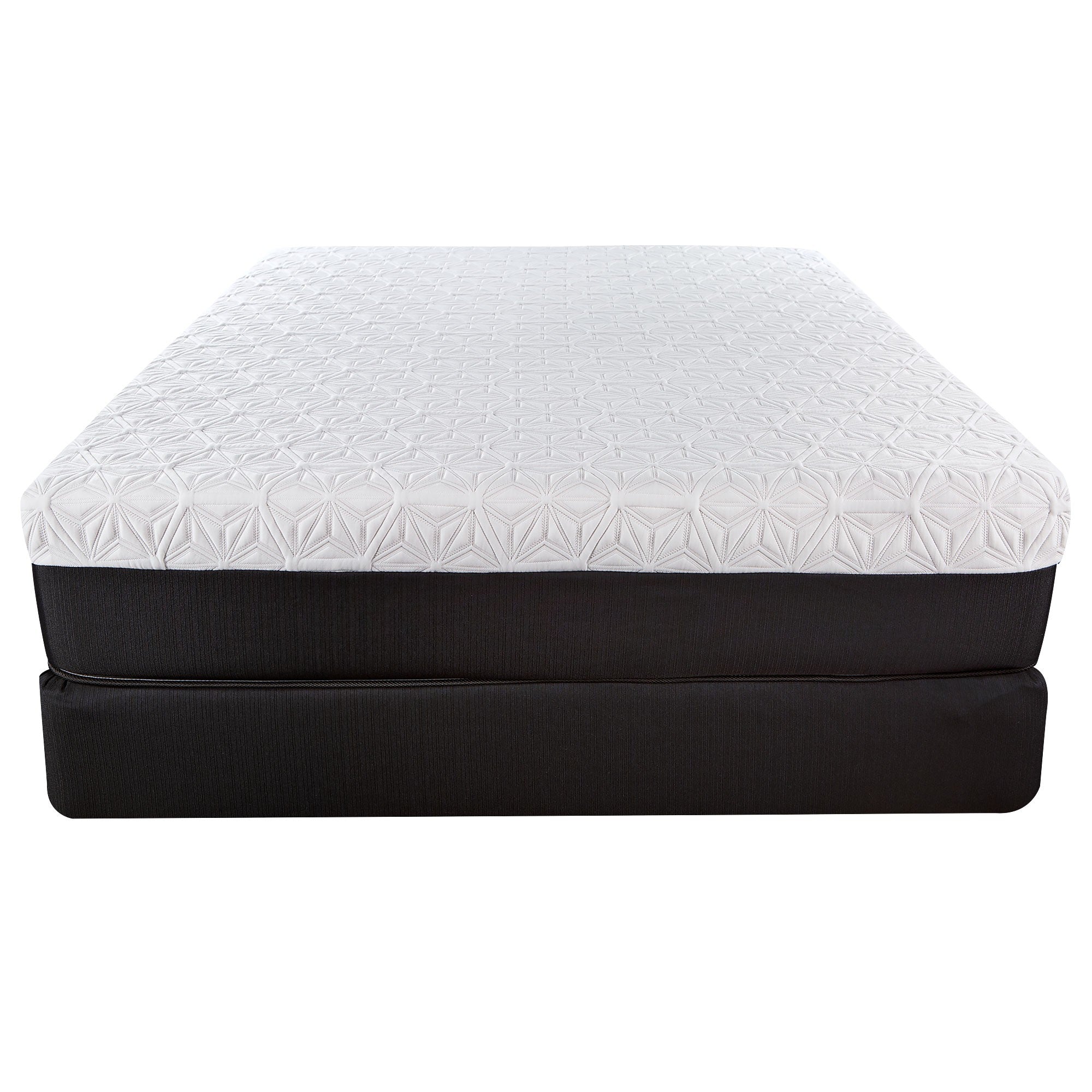 12-Inch Copper Infused Gel Memory Foam Mattress in a modern bedroom