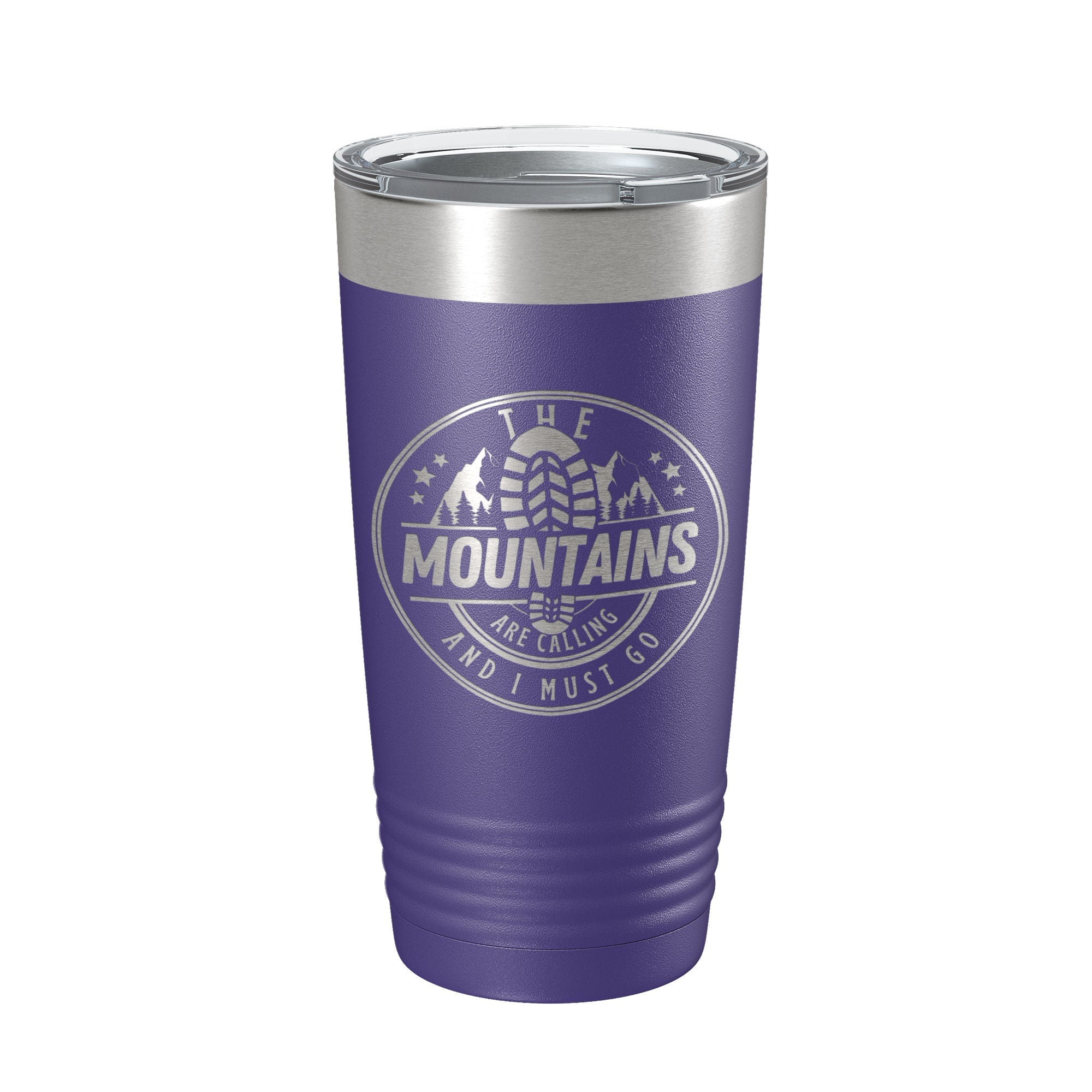 Adventure-Ready Insulated Tumbler in a hiking backpack