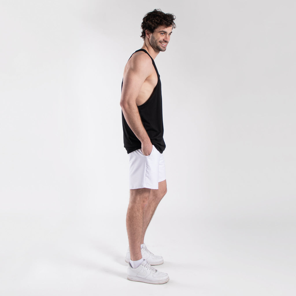 3008W - Men's Racerback Stringer Tank