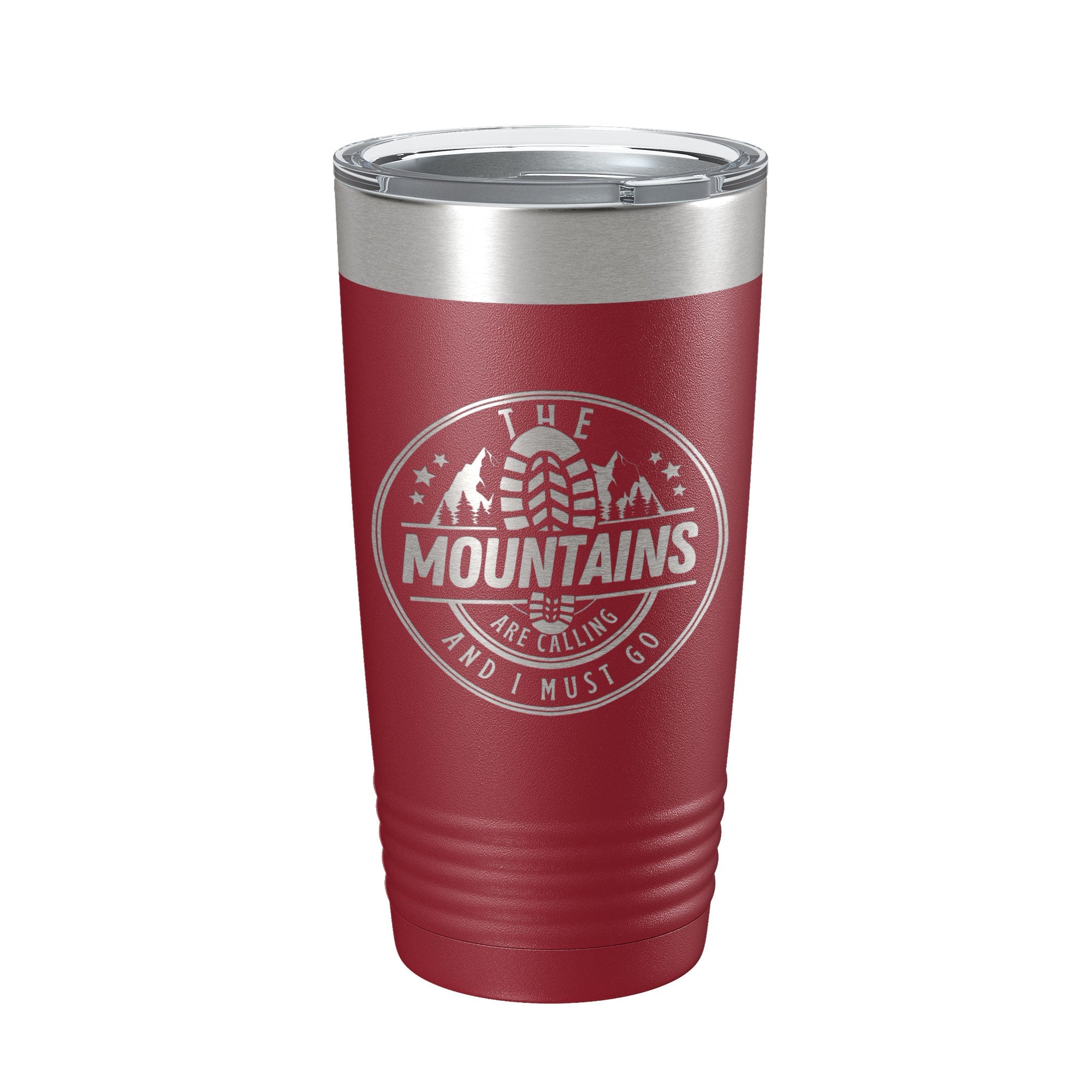 Adventure-Ready Tumbler on a hiking summit