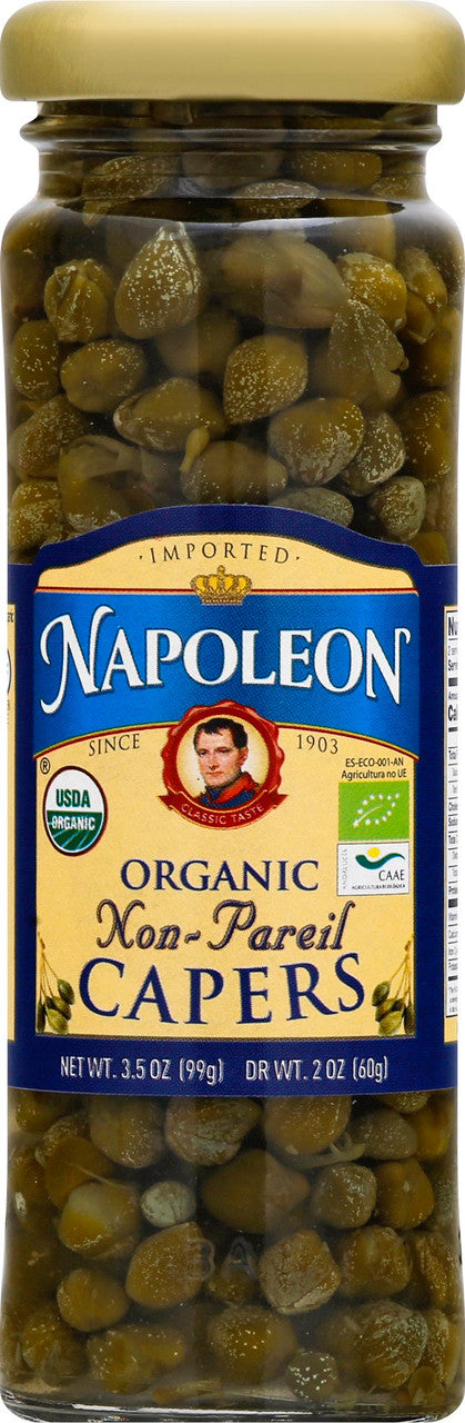 Napoleon Organic Capers (12x3.5Oz)