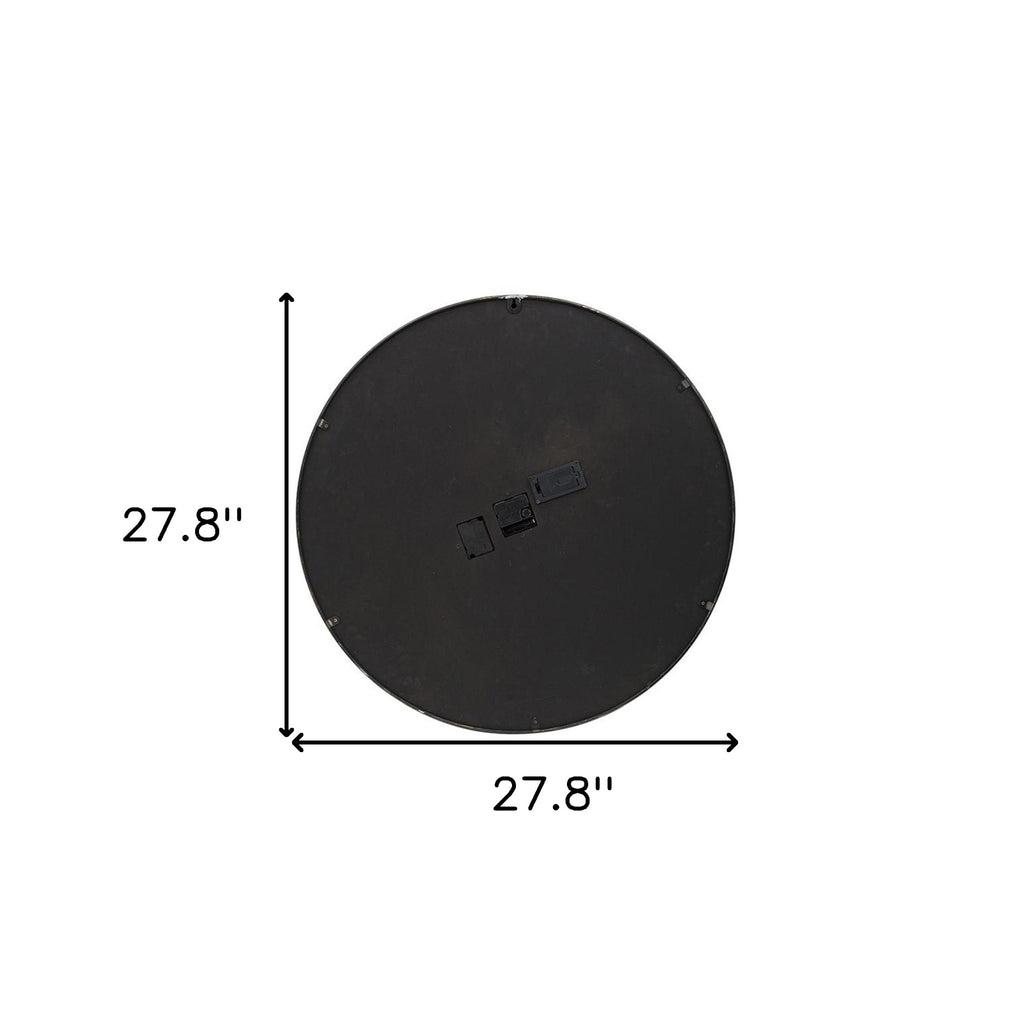 Lifestyle image of 28-Inch Wall Clock enhancing home decor