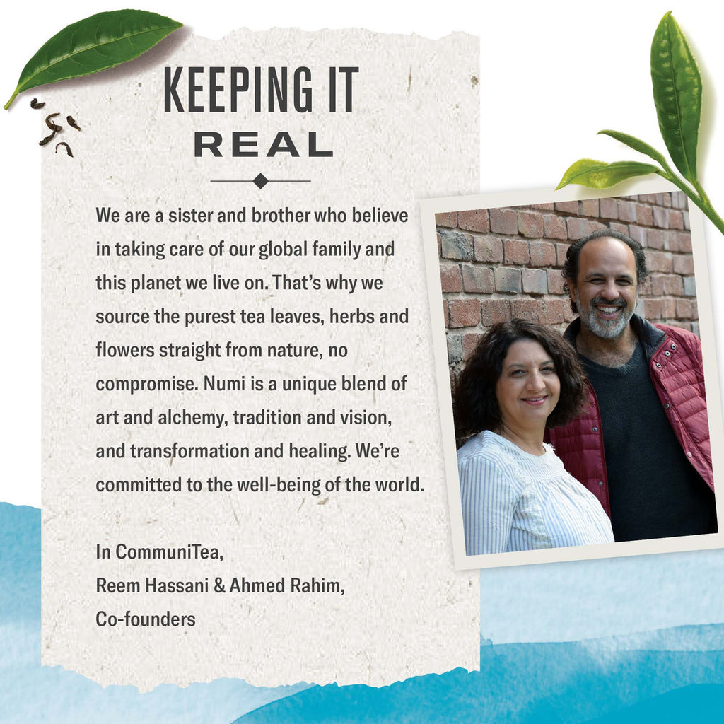 Numi Tea Earl Grey Assam Black Tea (6x18 Bag)